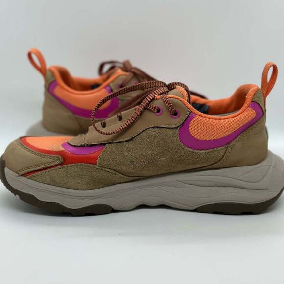 Teva Geotrecca Low RP Women’s Hiking Shoes Honey Brown Coral - Picture 7 of 15